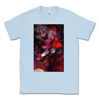 Dusty Blue hazbin, hazbin hotel alastor, jeby,angel dust, demon Classic Tee - linhVisuals