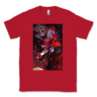 Red hazbin, hazbin hotel alastor, jeby,angel dust, demon Classic Tee - linhVisuals