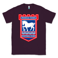 Plum ipswich-town-fc Classic Tee - linhVisuals