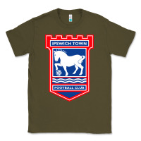 Army Green ipswich-town-fc Classic Tee - linhVisuals