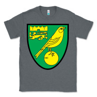 Charcoal Heather norwich-fc Classic Tee - linhVisuals