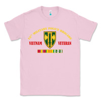 Bubblegum Pink 18th military police brigade vietnam veteran veterans day Classic Tee - linhVisuals