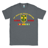 Charcoal Heather 18th military police brigade vietnam veteran veterans day Classic Tee - linhVisuals