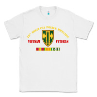 White 18th military police brigade vietnam veteran veterans day Classic Tee - linhVisuals