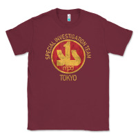 Burgundy japanese police swat sit tokyo special investigation Classic Tee - linhVisuals