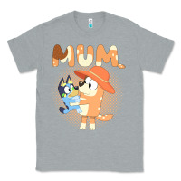 Heather Grey Bluey Mum Classic Tee - linhVisuals