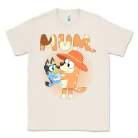 Natural Bluey Mum Classic Tee - linhVisuals