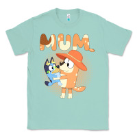 Seafoam Bluey Mum Classic Tee - linhVisuals