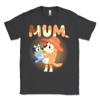 Smoke Bluey Mum Classic Tee - linhVisuals