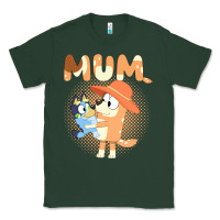 Sports Green Bluey Mum Classic Tee - linhVisuals
