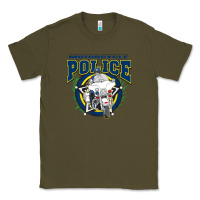 Army Green motorcycle police law enforcement Classic Tee - linhVisuals