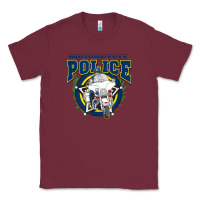 Burgundy motorcycle police law enforcement Classic Tee - linhVisuals