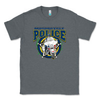 Charcoal Heather motorcycle police law enforcement Classic Tee - linhVisuals