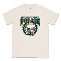 Natural motorcycle police law enforcement Classic Tee - linhVisuals
