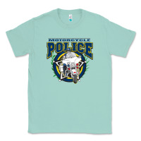 Seafoam motorcycle police law enforcement Classic Tee - linhVisuals