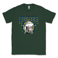 Sports Green motorcycle police law enforcement Classic Tee - linhVisuals