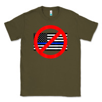 Army Green anti police state tee Classic Tee - linhVisuals