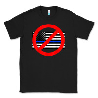 Black anti police state tee Classic Tee - linhVisuals