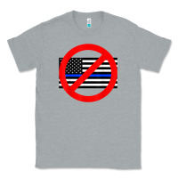 Heather Grey anti police state tee Classic Tee - linhVisuals