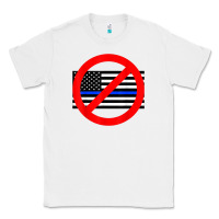 White anti police state tee Classic Tee - linhVisuals