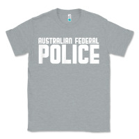 Heather Grey australian federal police Classic Tee - linhVisuals