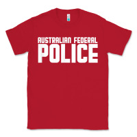 Red australian federal police Classic Tee - linhVisuals