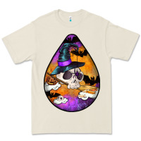 Bone Hallowen Teardrop Premium Tee - LillyAllenDesigns