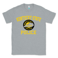 Heather Grey kentucky state police Classic Tee - linhVisuals