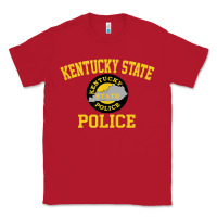 Red kentucky state police Classic Tee - linhVisuals