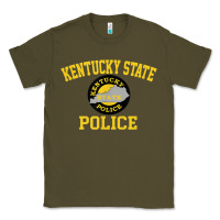 Army Green kentucky state police Classic Tee - linhVisuals