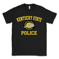 Black kentucky state police Classic Tee - linhVisuals