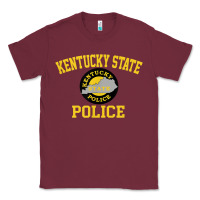 Burgundy kentucky state police Classic Tee - linhVisuals