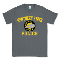 Charcoal Heather kentucky state police Classic Tee - linhVisuals