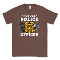 Chestnut kids future police officer policeman Classic Tee - linhVisuals