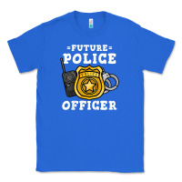 True Royal kids future police officer policeman Classic Tee - linhVisuals