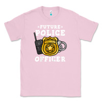 Bubblegum Pink kids future police officer policeman Classic Tee - linhVisuals