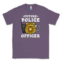 Lavender kids future police officer policeman Classic Tee - linhVisuals