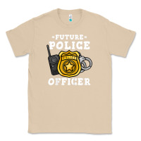 Mushroom kids future police officer policeman Classic Tee - linhVisuals