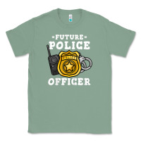 Sage kids future police officer policeman Classic Tee - linhVisuals