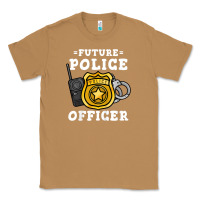 Toasted Coconut kids future police officer policeman Classic Tee - linhVisuals