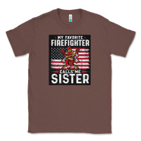 Chestnut my favorite firefighter calls me sister. Classic Tee - linhVisuals