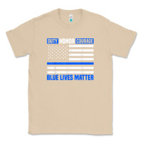 Mushroom blue lives matter for police officer Classic Tee - linhVisuals