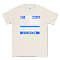 Natural blue lives matter for police officer Classic Tee - linhVisuals