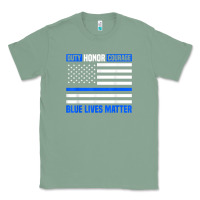 Sage blue lives matter for police officer Classic Tee - linhVisuals