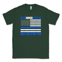 Sports Green blue lives matter for police officer Classic Tee - linhVisuals