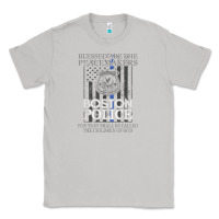Moon Dust boston police shirt saint michael police officer prayer Classic Tee - linhVisuals