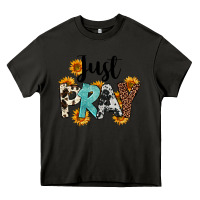 Asphalt Just Pray Heavy Core Tee - FaDigitalArtStudio