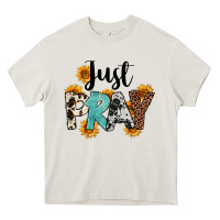 Cream Just Pray Heavy Core Tee - FaDigitalArtStudio