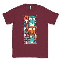 Burgundy oke 15 Classic Tee - linhVisuals
