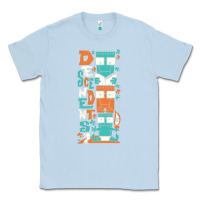 Dusty Blue oke 15 Classic Tee - linhVisuals